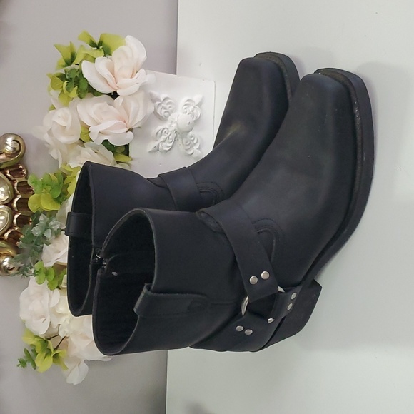 Mens Dingo Rev up harness boot in black - Picture 3 of 8